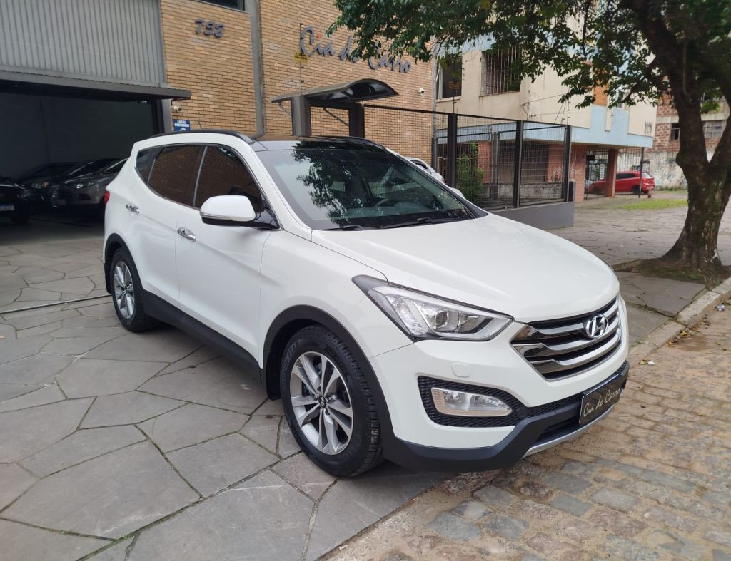 SANTA FE GLS AWD 2015, 7 LUGARES, BLINDADA AXXO 3A, COM APENAS 102.000 KM