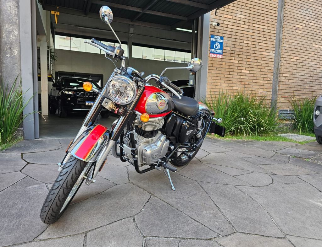 ROYAL ENFIELD CLASSIC 350 CHROME 2023, COM APENAS 200 KM