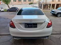 MERCEDES BENZ C180 1.6 TURBO EXCLUSIVE FLEX 9G-TRONIC COMPLETA DE FÁBRICA REVISADA IMPECÁVEL imagem 6
