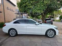 MERCEDES BENZ C180 1.6 TURBO EXCLUSIVE FLEX 9G-TRONIC COMPLETA DE FÁBRICA REVISADA IMPECÁVEL imagem 8