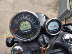 ROYAL ENFIELD METEOR 350 2023, COM APENAS 1.352 KM, CUSTOMIZADA TODA PRETA, IPVA 2025 PAGO imagem 3