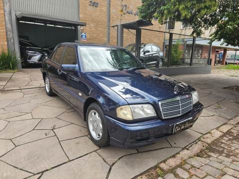 MERCEDES C180 CLASSIC 1999, COM APENAS 99.000 KM ORIGINAIS, EM ÓTIMO ESTADO DE CONSERVAÇÃO