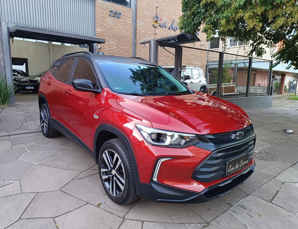 CHEVROLET TRACKER LT 1.0 TURBO AUTOMÁTICA BANCOS EM COURO TETO BICOLOR ÚNICO DONO NA GARANTIA DE FÁBRICA