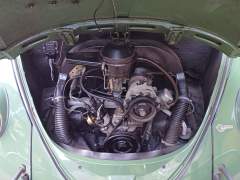 FUSCA 1969, COM MOTOR 1600, TEPEÇARIA ORIGINAL, EM ÓTIMO ESTADO, PLACAS PRETA imagem 14