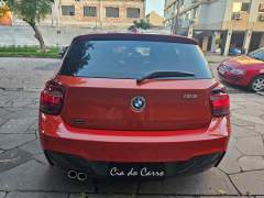 BMW 125i 2014, COM APENAS 77.000 KM, RARA COR FIRE ORANGE imagem 6