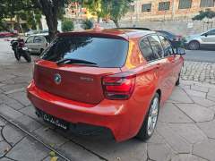 BMW 125i 2014, COM APENAS 77.000 KM, RARA COR FIRE ORANGE imagem 7