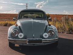 FUSCA 1980, COM MOTOR 1.600, COM PLACAS PRETAS imagem 2
