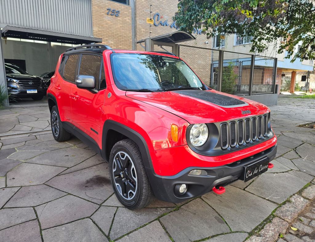 RENEGADE TRAILHAWK 4X4 DIESEL 2018, COM TETO SOLAR, HISTÓRICO COMPLETO RE REVISÕES, EM ÓTIMO ESTADO