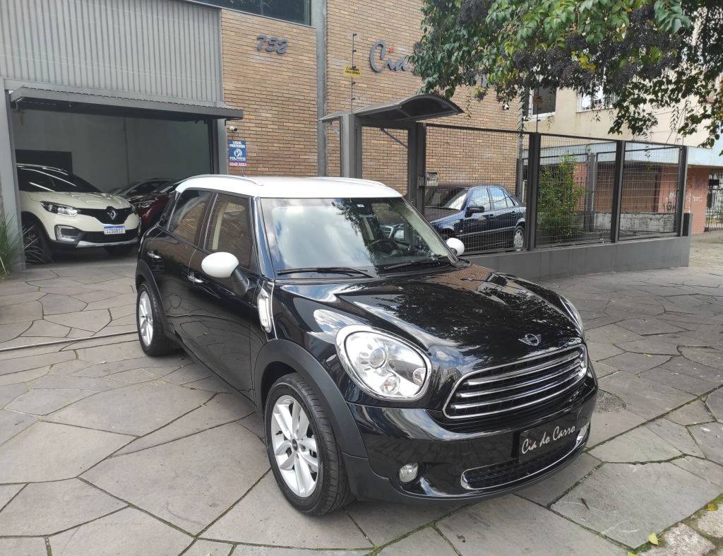 MINI COOPER COUNTRYMAN PEPPER 1.6 ASPIRADO CÂMBIO AUTOMÁTICO DE 6 MARCHAS ANO 2012 COM APENAS 77.000 Km BLINDAGEM NIVEL III - A