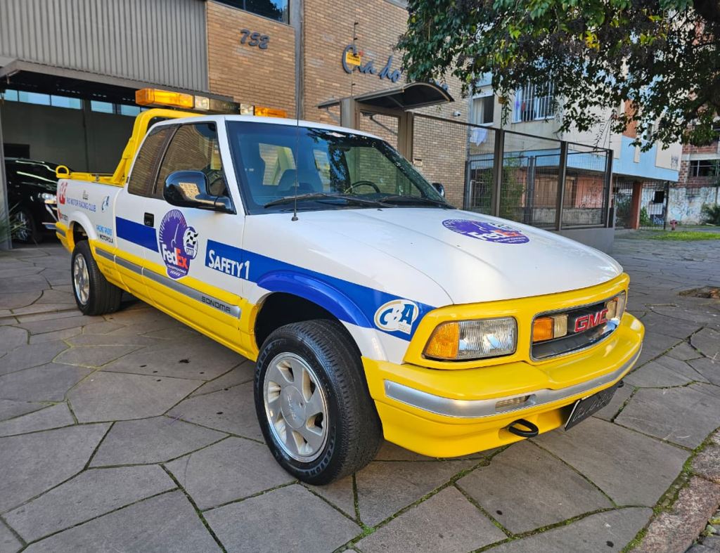 GMC SONOMA V6 AUTOMÁTICA 1994, COM APENAS 9.000 MILHAS, CARRO DE SERVIÇO DA FÓRMULA INDY NO AUTÓDROMO DE JACAREPAGUÁ