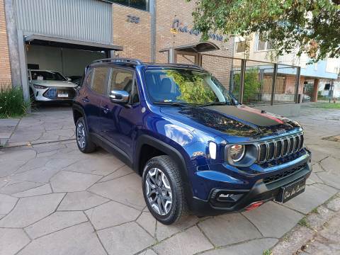 JEEP RENEGADE TRAILHAWK T270 1.3 TURBO 4X4 AT9 ÚNICO DONO REVISÕES NA CONCESSIONÁRIA