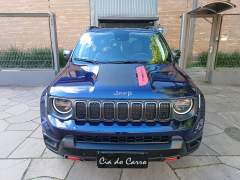 JEEP RENEGADE TRAILHAWK T270 1.3 TURBO 4X4 AT9 ÚNICO DONO REVISÕES NA CONCESSIONÁRIA imagem 2