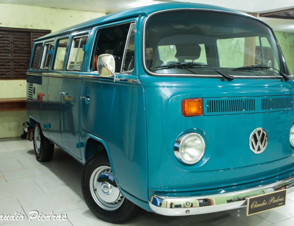 KOMBI 1600 "DOVE BLUE" 1989 FINAMENTE RESTAURADA