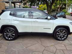 BLINDADA N III / CASCO - COMPASS S TURBO DIESEL 4X4 AUT 9 MARCHAS TETO PANORAMICO COURO imagem 8