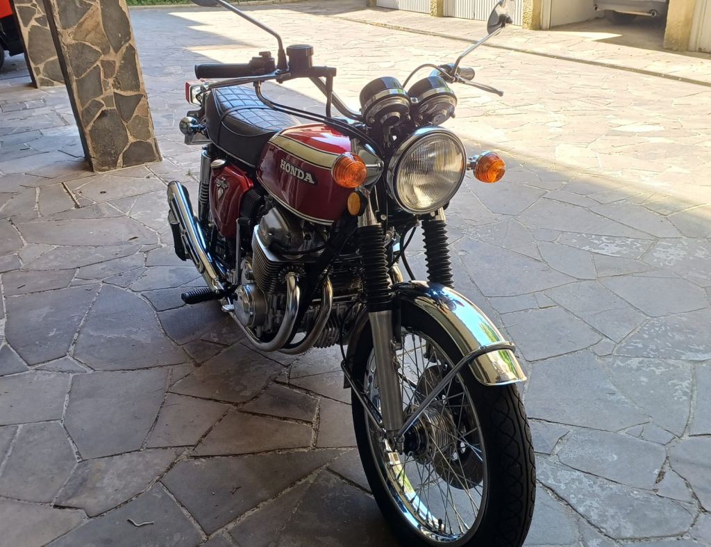 CB 750 1974, EM PERFEITO ESTADO DE CONSERVAÇÃO, APTA A PLACA PRETA