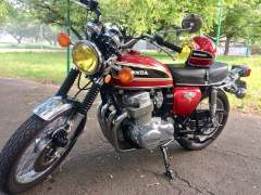 CB 750 FOUR 1975, EM PERFEITO ESTADO DE CONSERVAÇÃO, COM PLACA PRETA COM O ANO DA MOTO imagem 2