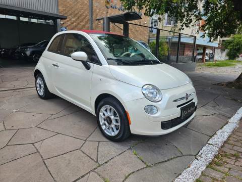 FIAT 500 CABRIO (TETO VERMELHO), IPVA 2026 PAGO