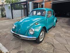 FUSCA 1300 1974 NA RARA COR VERDE MARÍTIMO, COM INTERIOR ORIGINAL NA COR AREIA, CARRO EM PERFEITO ESTADO DE ORIGINALIDADE, COM APENAS 105.000 KM ORIGINAIS imagem 3