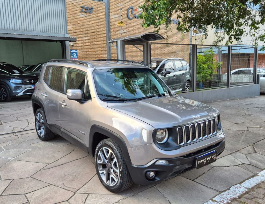 RENEGADE LONGITUDE 1.8 FLEX AUT. ÚNICO DONO, TODAS AS REVISÕES NA JEEP, IPVA 2026 PAGO