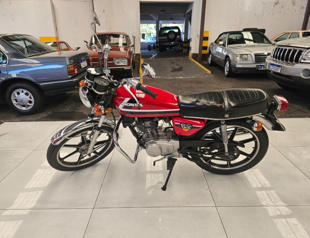 HONDA CG 125 1980, COM APENAS 13.000 KM, SEGUNDO DONO