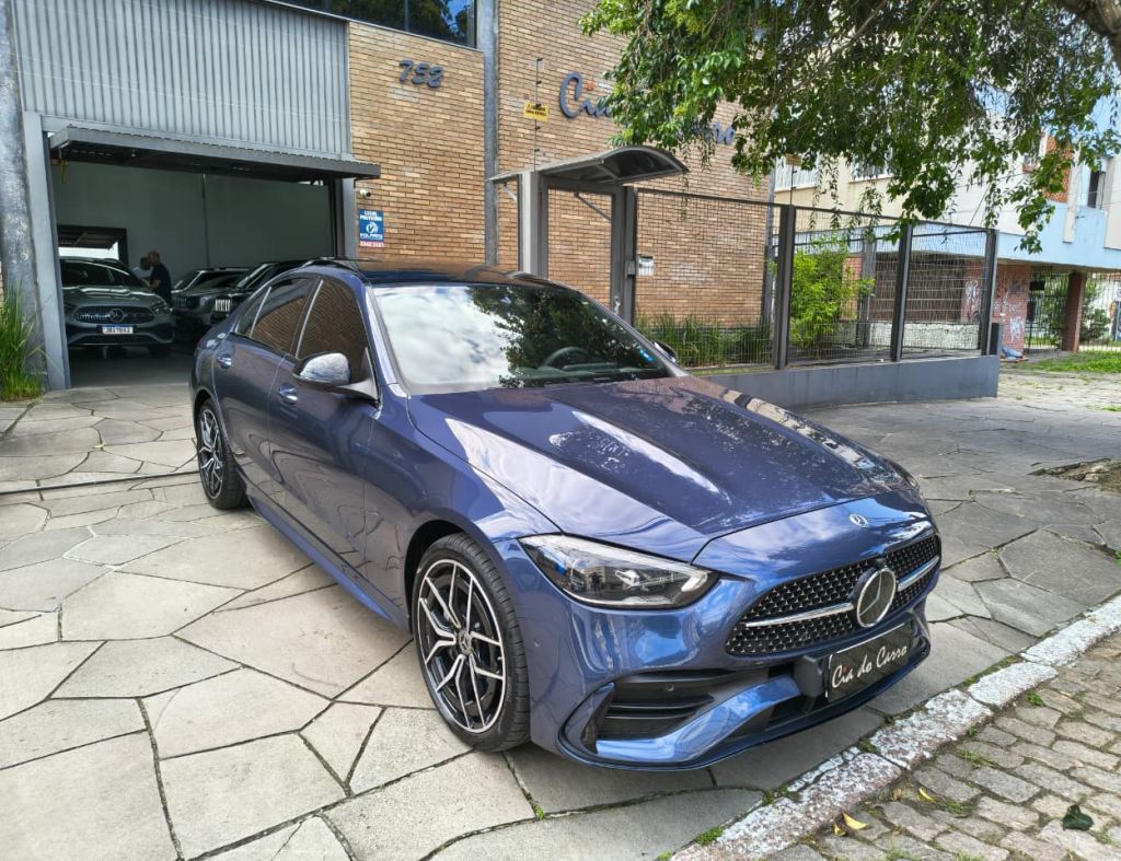 MERCEDES BENZ C 300 AMG LINE 9G-TRONIC HIBRIDA 2.0 TURBO VERSÃO TOPO DE LINHA UNICO DONO NA GARANTIA DE FÁBRICA IPVA 2026 PAGO