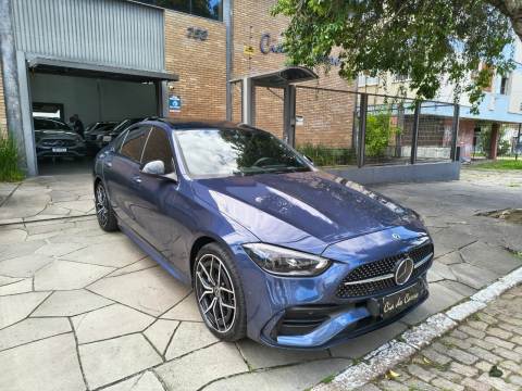 MERCEDES BENZ C 300 AMG LINE 9G-TRONIC HIBRIDA 2.0 TURBO VERSÃO TOPO DE LINHA UNICO DONO NA GARANTIA DE FÁBRICA IPVA 2026 PAGO