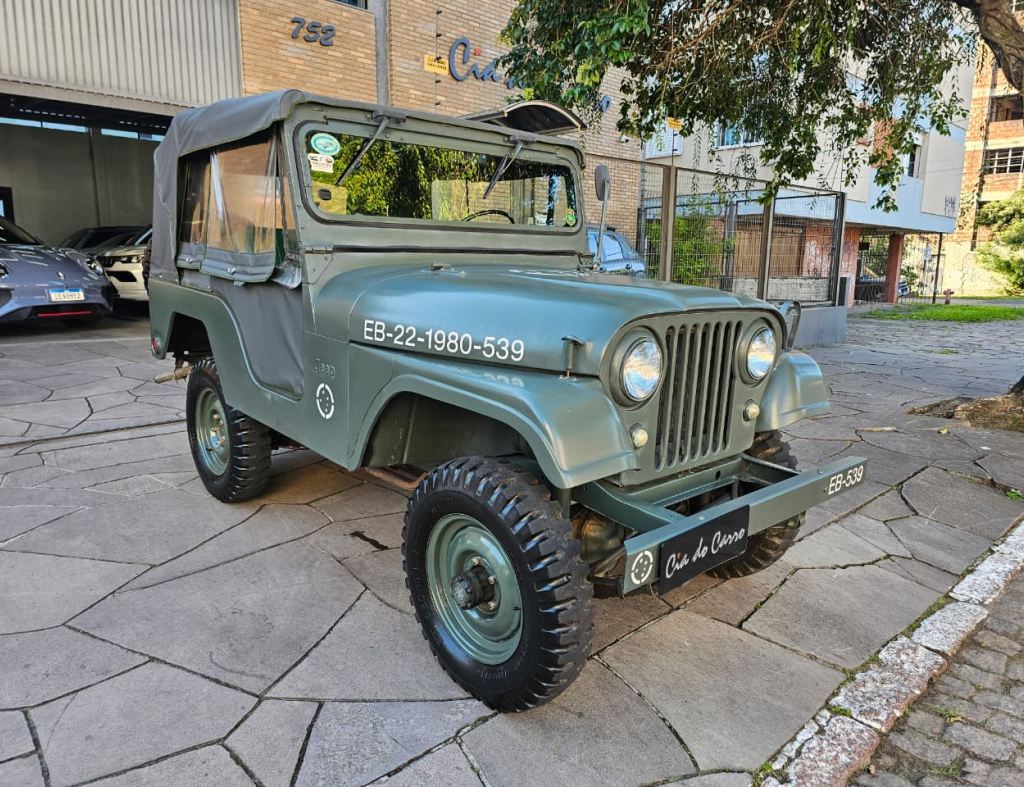 JEEP FORD MILITAR 1980, 4X4, EM ÓTIMO ESTADO