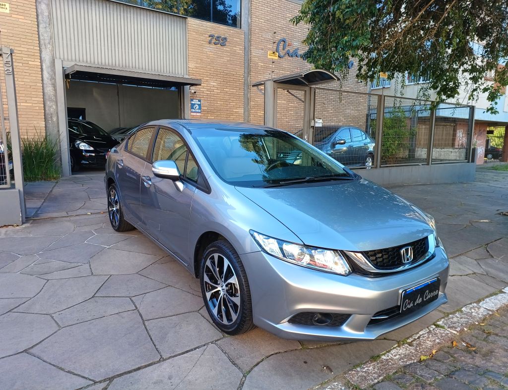 HONDA CIVIC LXR COMPLETO DE FÁBRICA ANO 2015 COM APENAS 77.380 KM