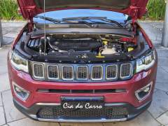 JEEP COMPASS LONGITUDE 2.0 AUTOMÁTICA BANCOS EM COURO PNEUS NOVOS SOM BEATS E SUBWOOFER imagem 15