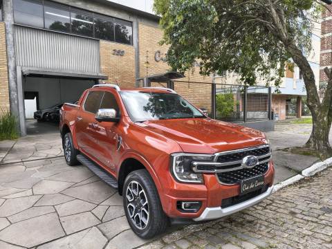 FORD RANGER LIMITED PLUS 3.0 V6 TURBO DIESEL COMPLETA DE FÁBRICA PNEUS NOVOS REVISÕES NA CONCESSIONÁRIA