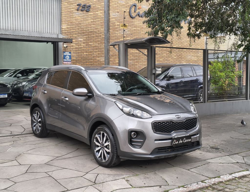 KIA SPORTAGE LX 2.0 AUTOMÁTICA BANCOS EM COURO ÚNICO DONO ANO 2018 COM APENAS 65.000 Km