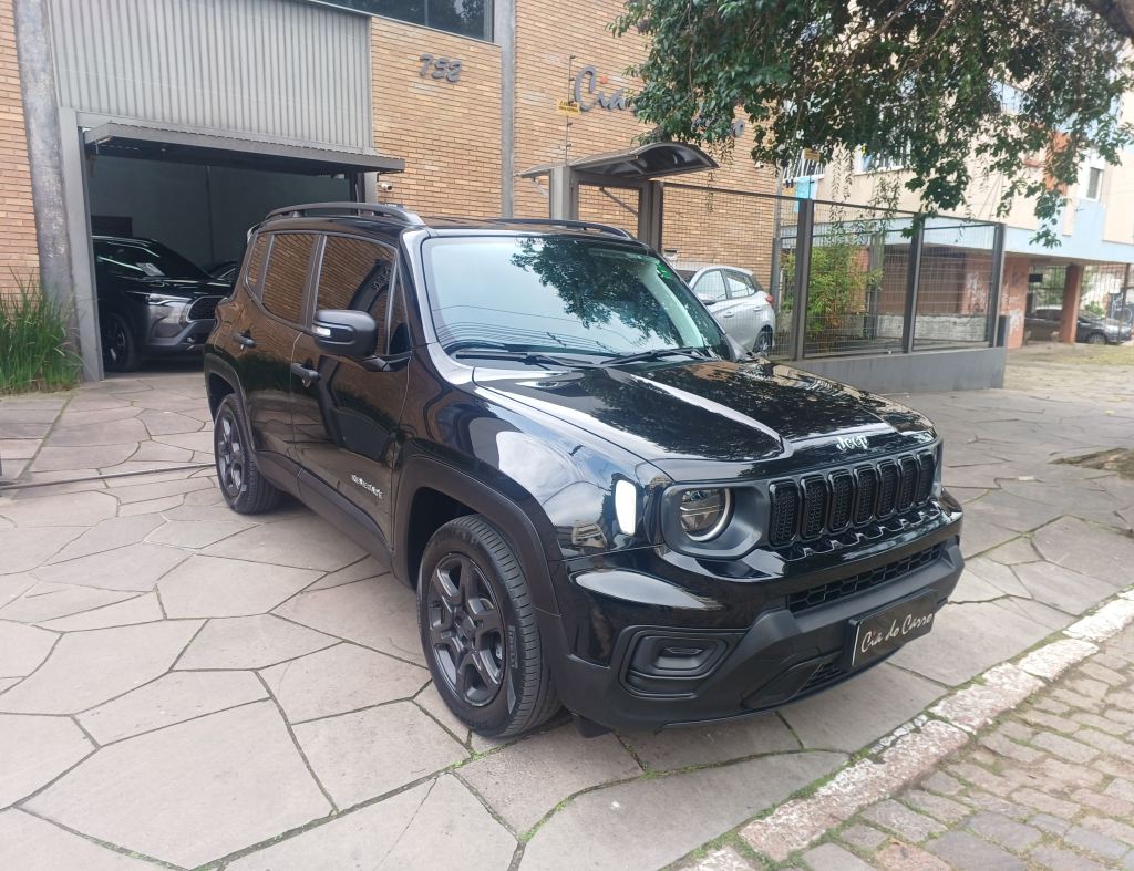 JEEP RENEGADE SPORT 1.3 T270 TURBO FLEX ANO 2024 COM APENAS 36.800 KM IMPECÁVEL