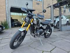 TRIUMPH SCRAMBLER XE 1200 CHROME EDITION 2023, COM APENAS 11.000 KM, TODAS REVISÕES imagem 2