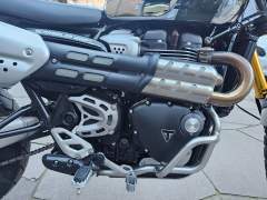 TRIUMPH SCRAMBLER XE 1200 CHROME EDITION 2023, COM APENAS 11.000 KM, TODAS REVISÕES imagem 6