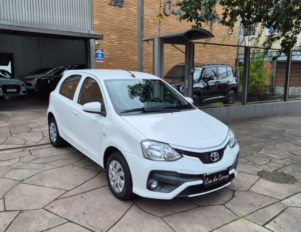 ETIOS 1.3 X FLEX, CAMBIO MANUAL, ÚNICO DONO, TODO REVISADO, APENAS 42 MIL KM, IGUAL A 0KM