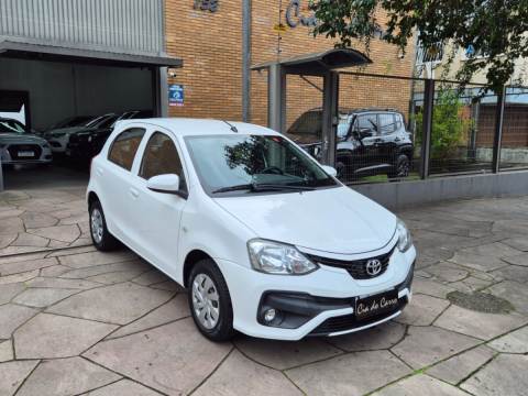 ETIOS 1.3 X FLEX, CAMBIO MANUAL, ÚNICO DONO, TODO REVISADO, APENAS 42 MIL KM, IGUAL A 0KM