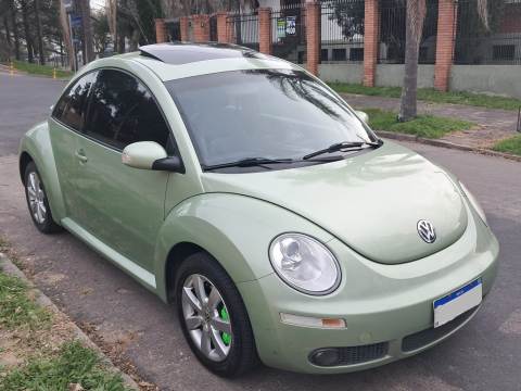 NEW BEETLE 2007, CÂMBIO MANUAL, TETO SOLAR, BANCOS EM COURO, MANUAIS E CHAVE RESERVA